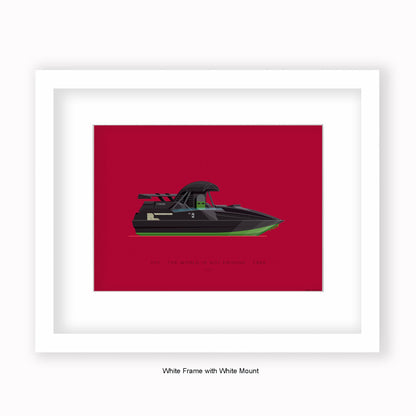 007 - The World is not Enough - Mounted & Framed Art Print