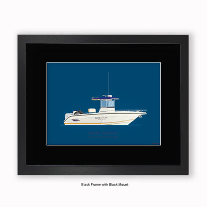 Dexter - Slice of Life - Mounted & Framed Art print