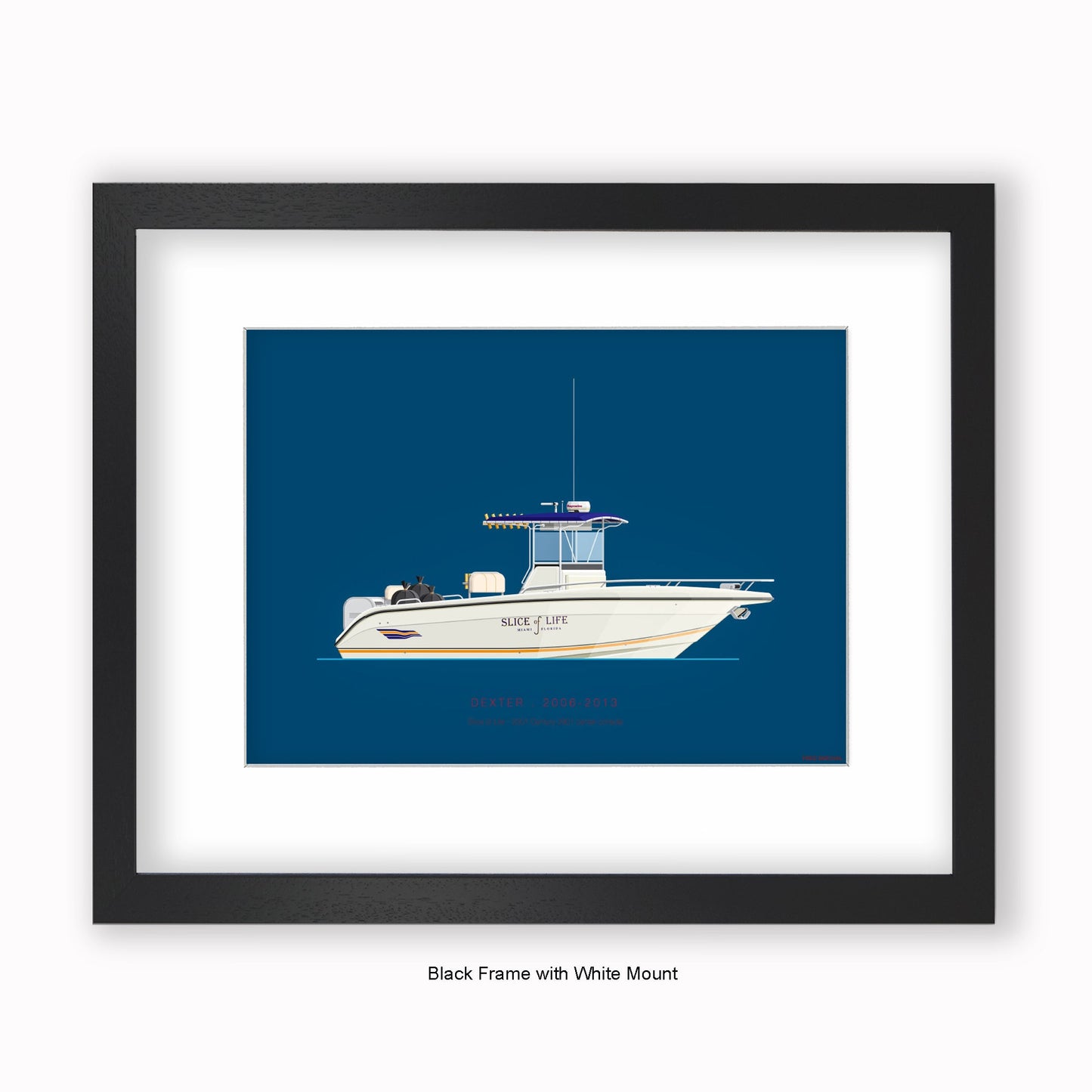 Dexter - Slice of Life - Mounted & Framed Art print