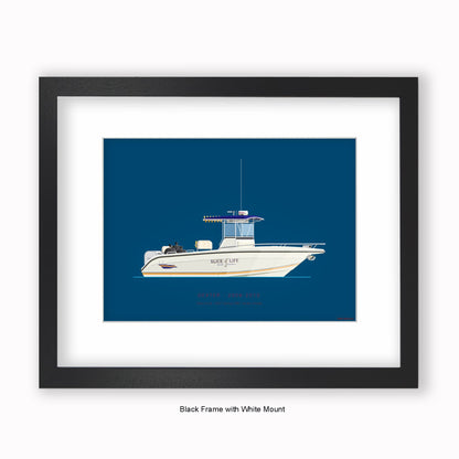 Dexter - Slice of Life - Mounted & Framed Art print