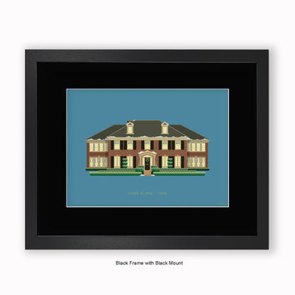 Home Alone - Mounted & Framed Art print