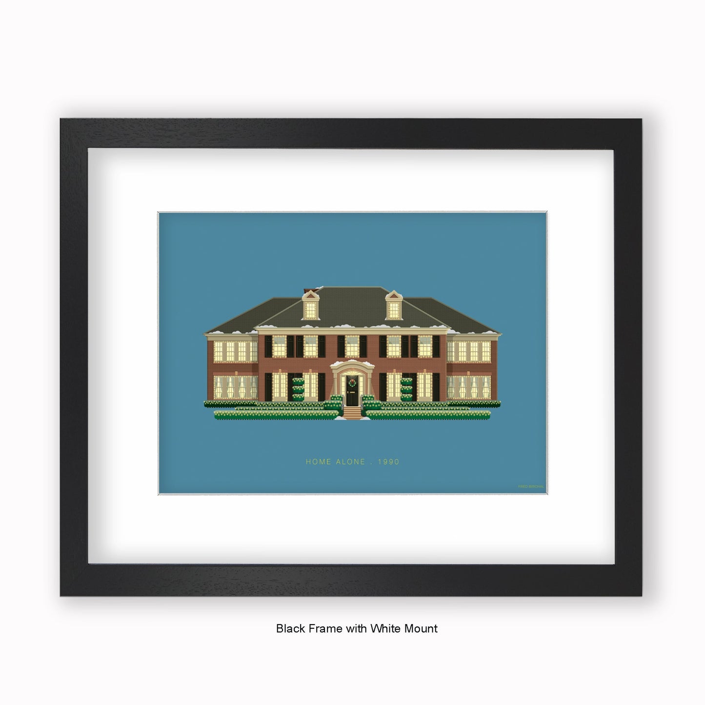 Home Alone - Mounted & Framed Art print