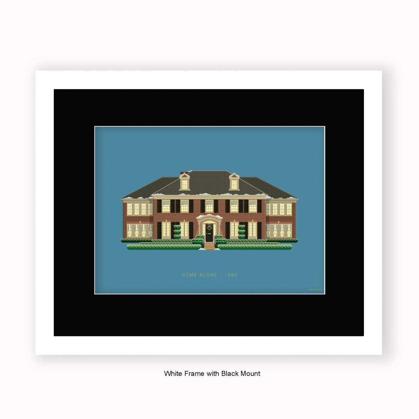 Home Alone - Mounted & Framed Art print