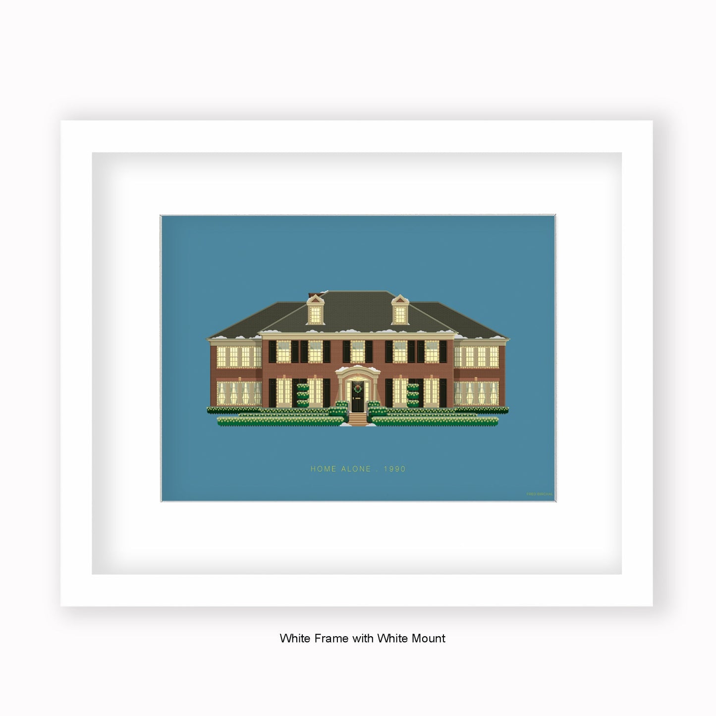 Home Alone - Mounted & Framed Art print