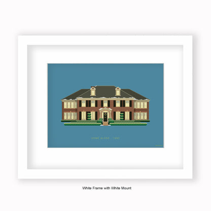 Home Alone - Mounted & Framed Art print