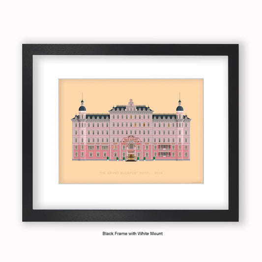 Grand Budapest Hotel - Mounted & Framed Art print