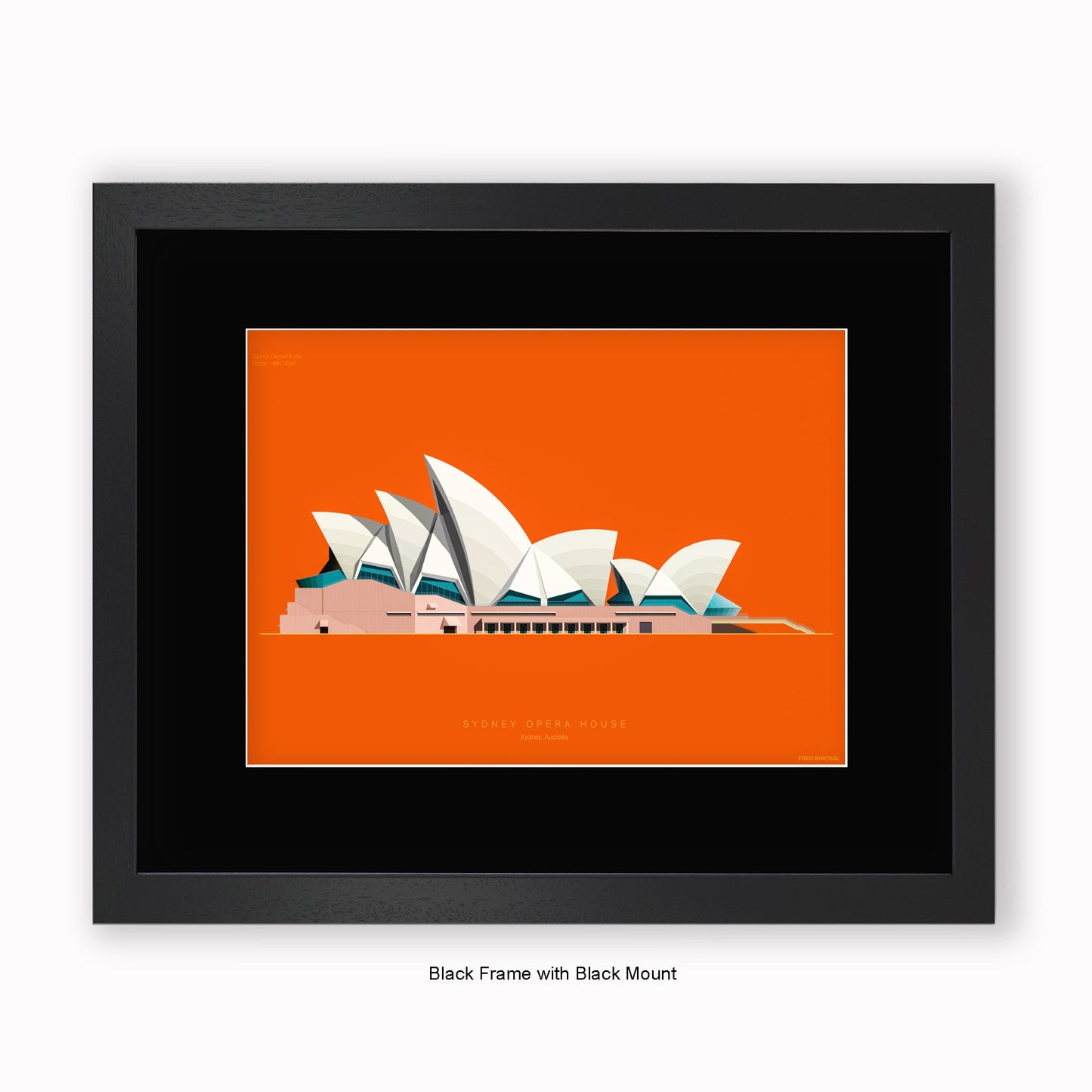 Sydney Opera House - Mounted & Framed Art print