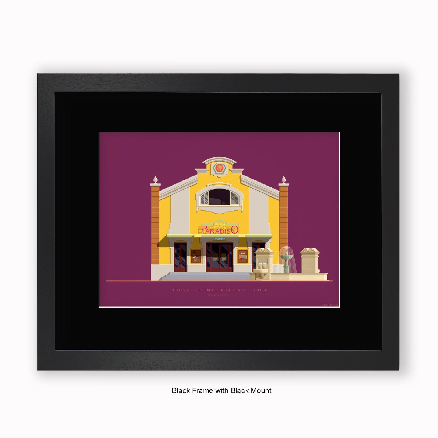 Cinema Paradiso - Mounted & Framed Art print