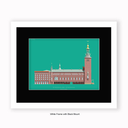 Stockholm City Hall - Stockholm - Mounted & Framed Art print