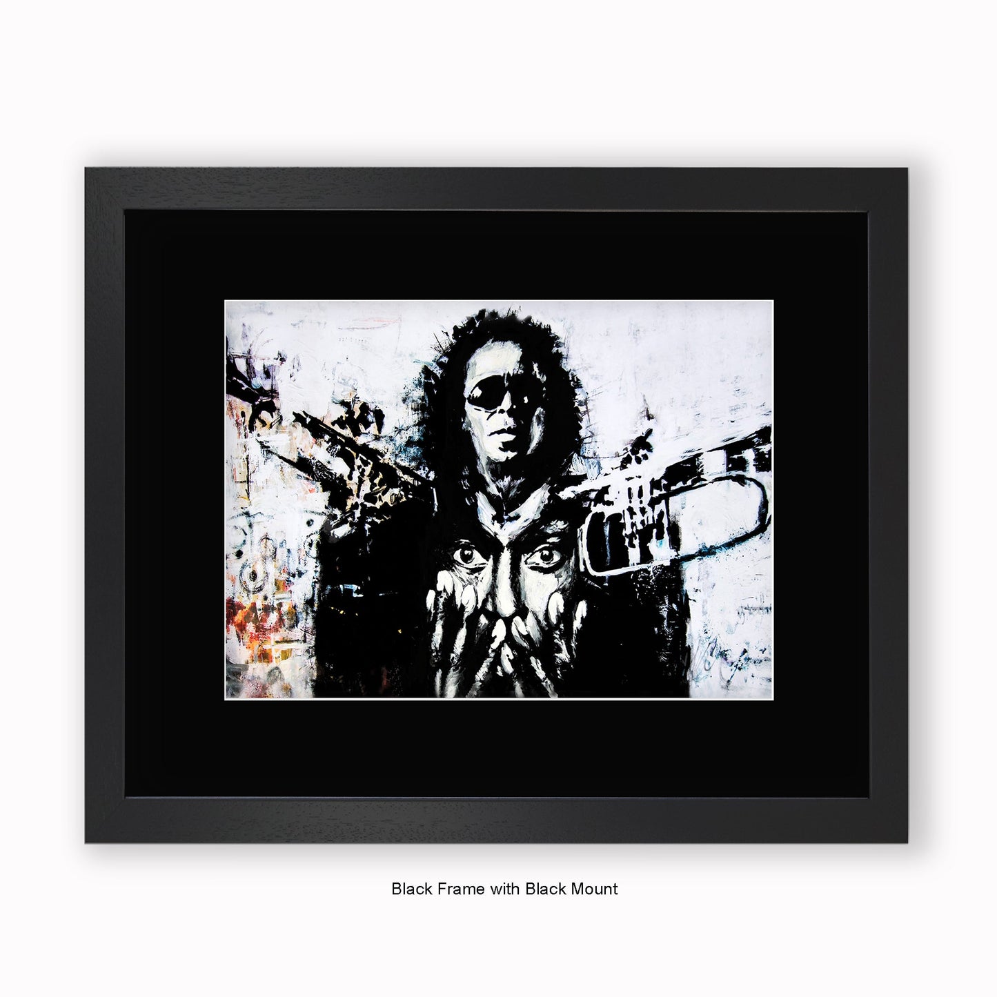 Miles Davis- Mounted & Framed Art Print