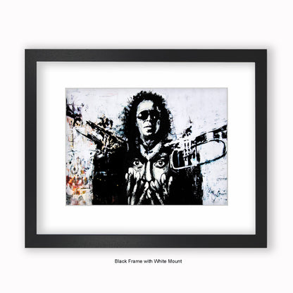 Miles Davis- Mounted & Framed Art Print