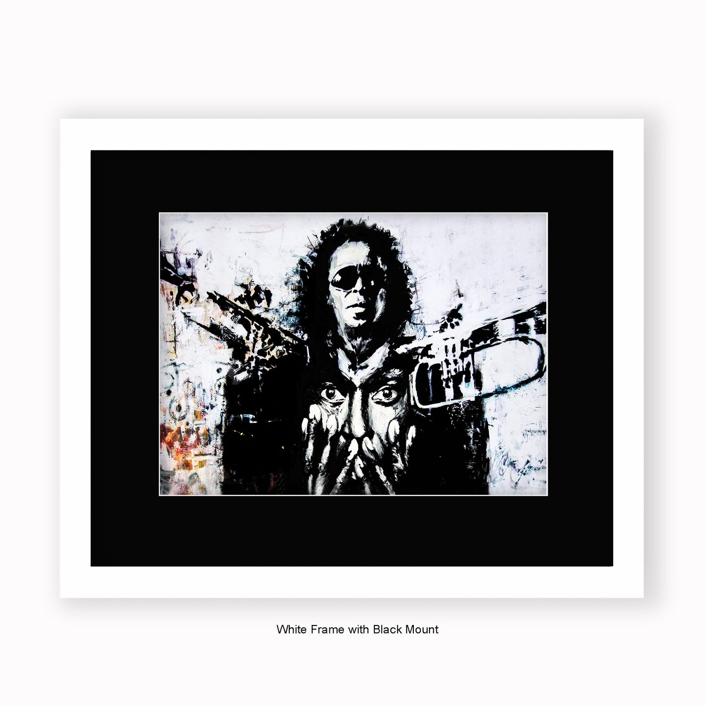 Miles Davis- Mounted & Framed Art Print