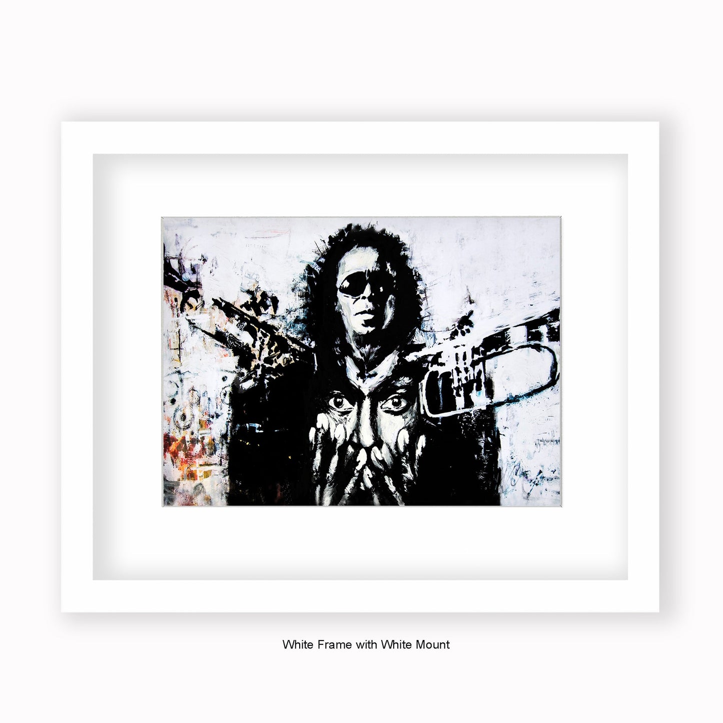 Miles Davis- Mounted & Framed Art Print