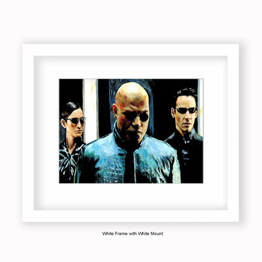 Matrix - Trio - Mounted & Framed Art Print