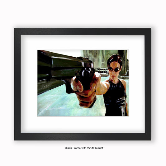 Matrix - Trinity - Mounted & Framed Art Print