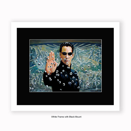 Matrix - Neo - Mounted & Framed Art Print