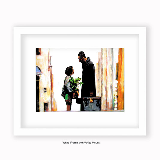 Leon - Street  - Mounted & Framed Art Print