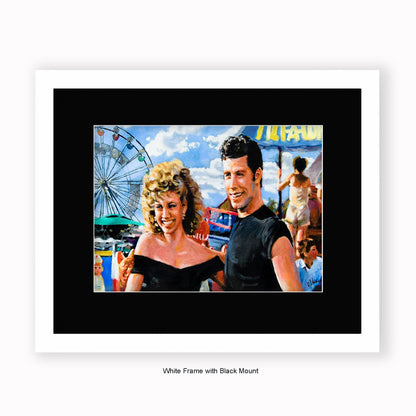 Grease - Fun Fair - Mounted & Framed Art Print