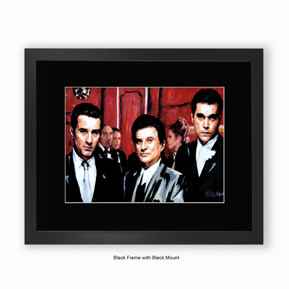 Goodfellas - Trio - Mounted & Framed Art Print