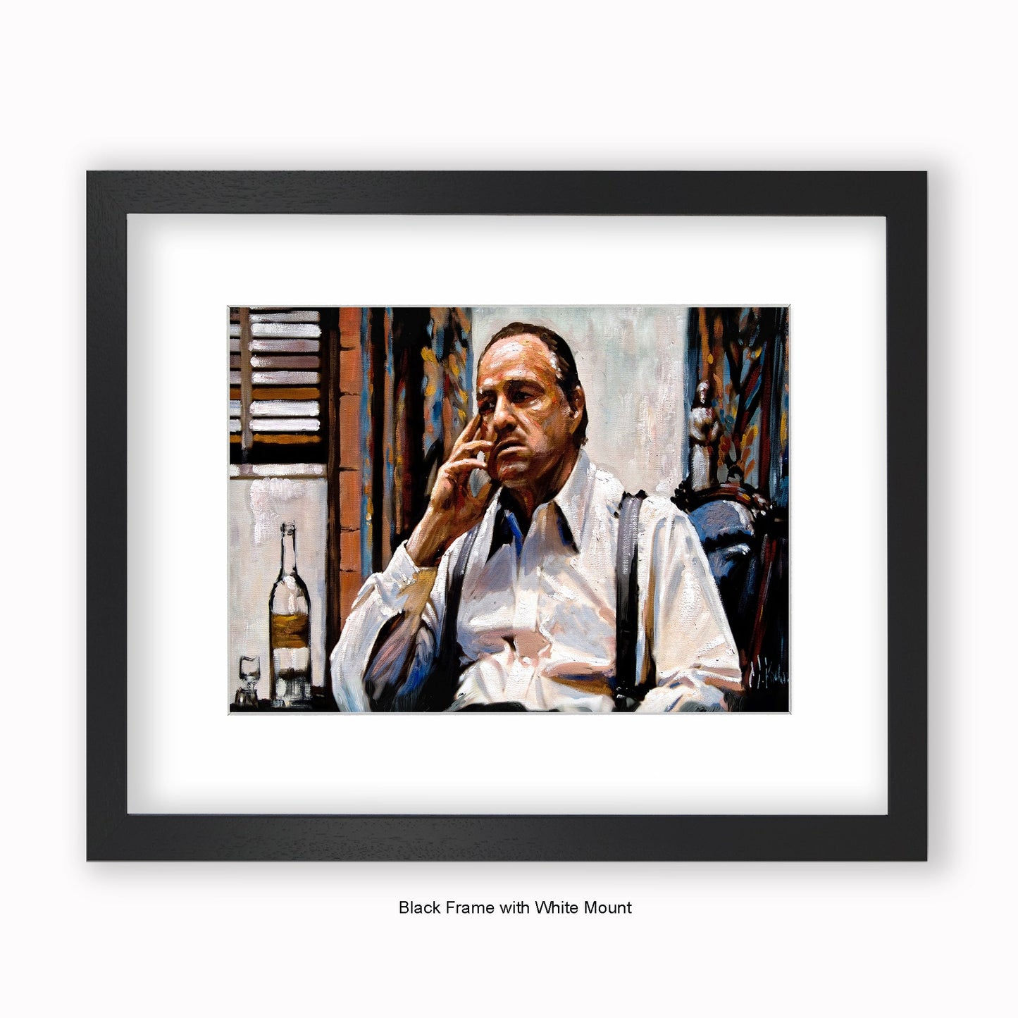 Godfather - Vito Corleone - Mounted & Framed Art Print