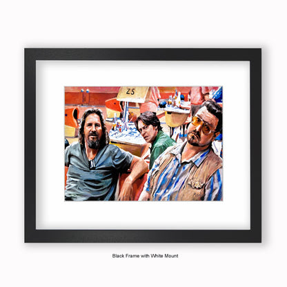 Big Lebowski - Mounted & Framed Art Print