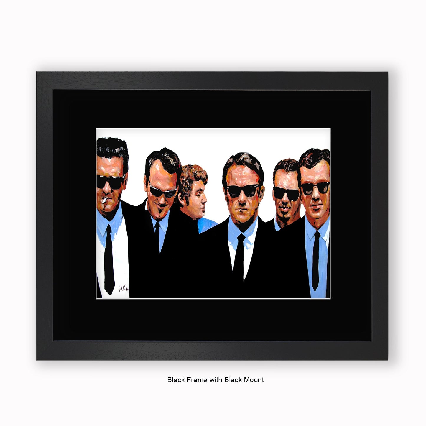 Reservoir Dogs - Mounted & Framed Art Print