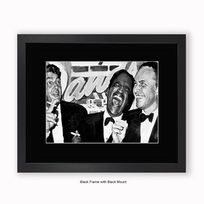 Rat Pack - Mounted & Framed Art Print