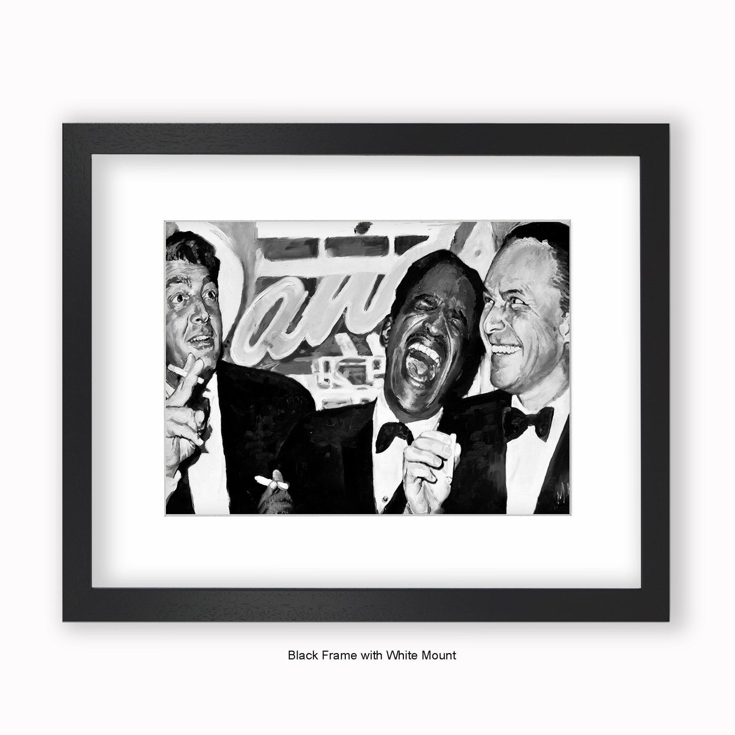 Rat Pack - Mounted & Framed Art Print