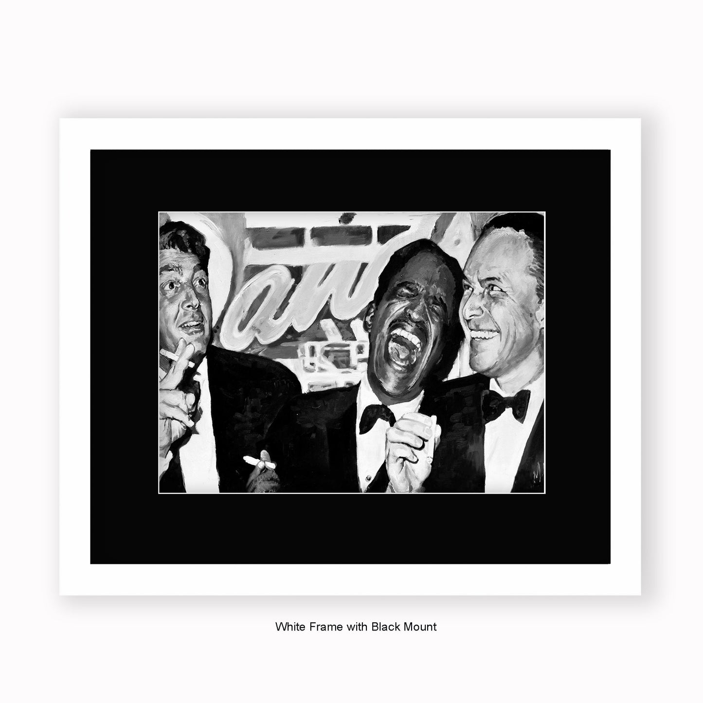 Rat Pack - Mounted & Framed Art Print