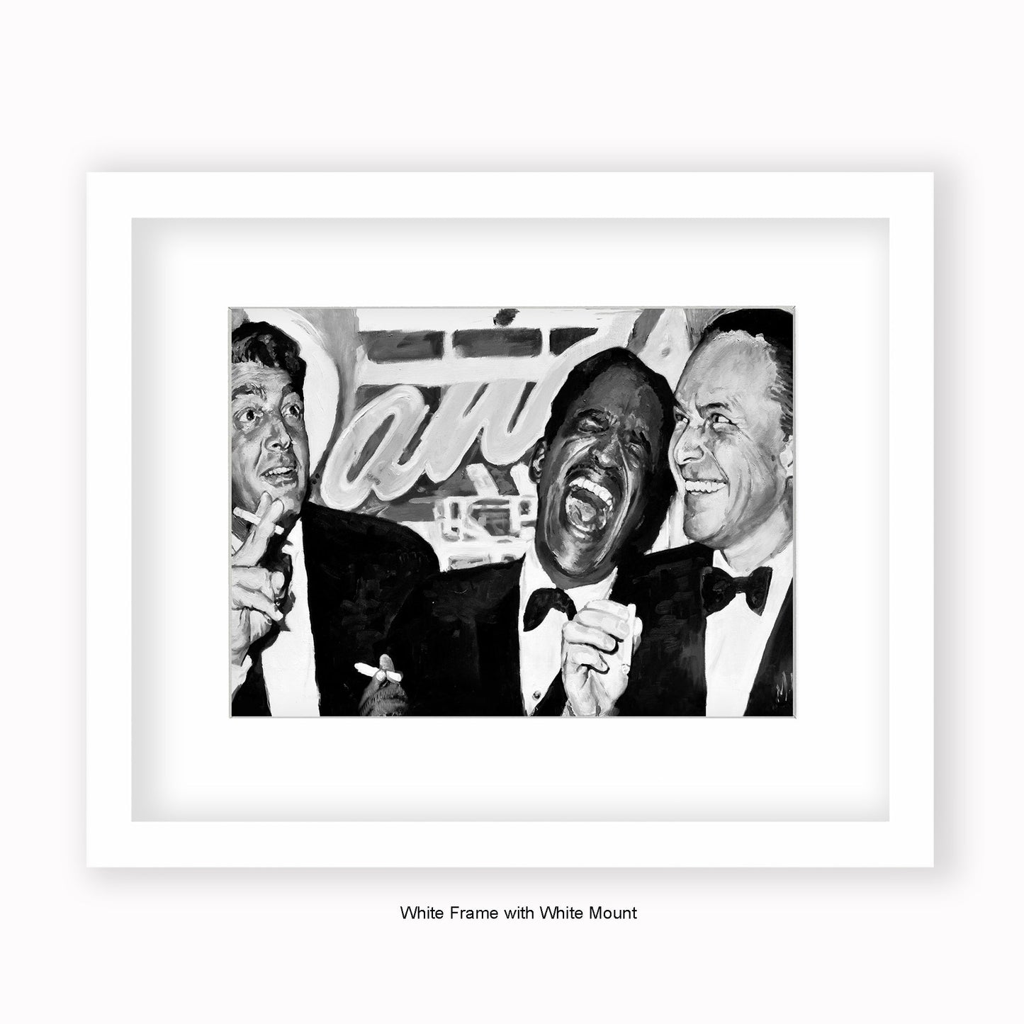 Rat Pack - Mounted & Framed Art Print