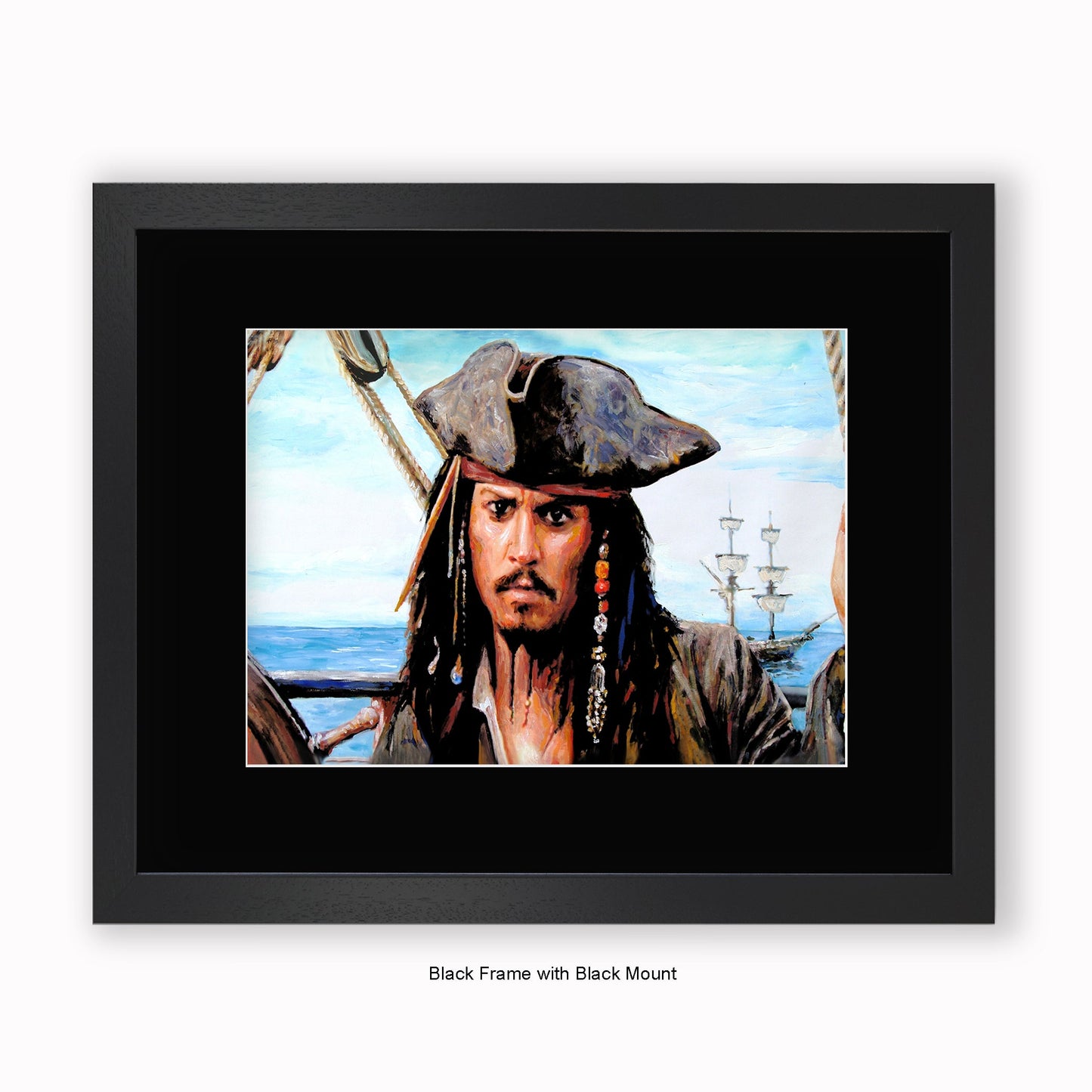 Pirates of The Carribbean - Mounted & Framed Art Print