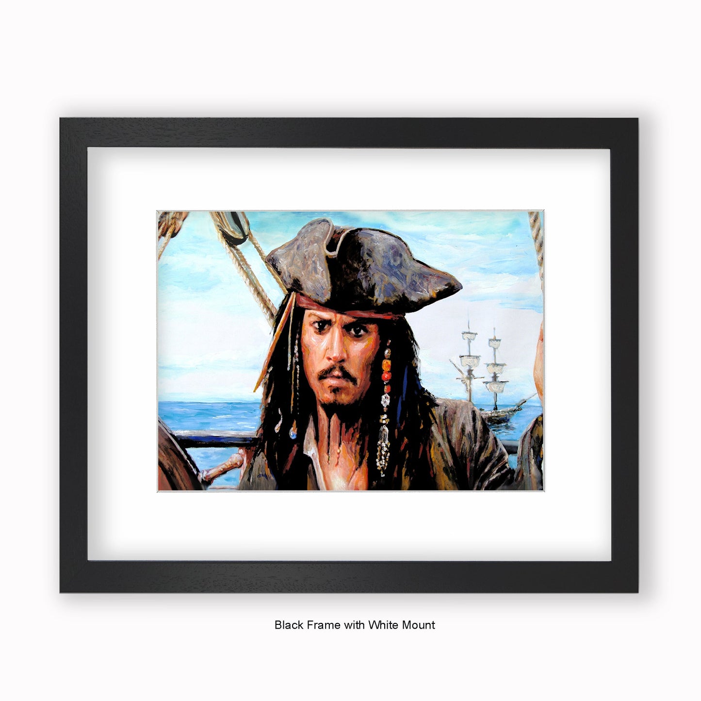 Pirates of The Carribbean - Mounted & Framed Art Print