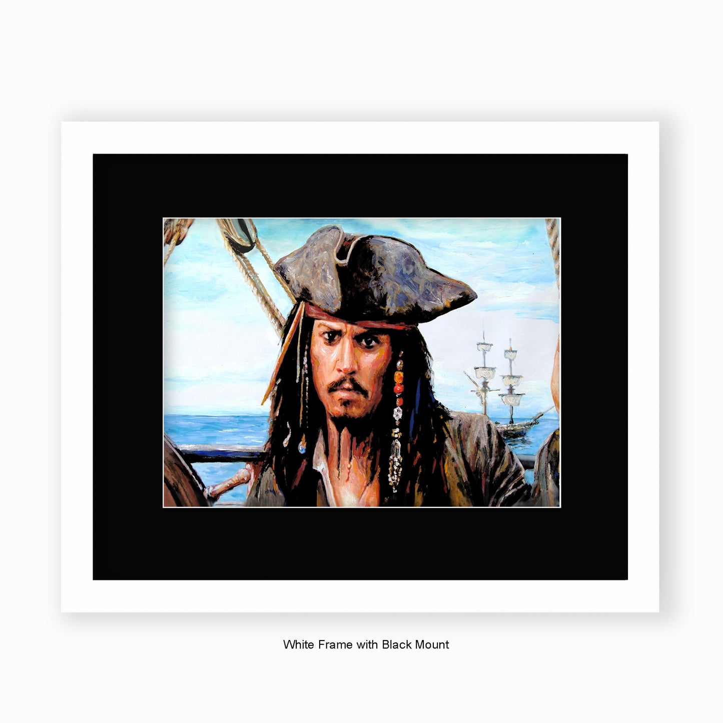 Pirates of The Carribbean - Mounted & Framed Art Print