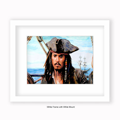 Pirates of The Carribbean - Mounted & Framed Art Print