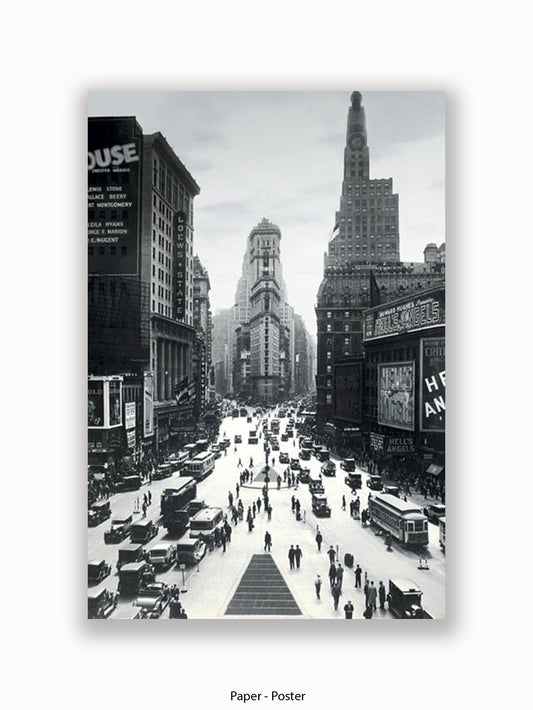 New York  Times Square poster