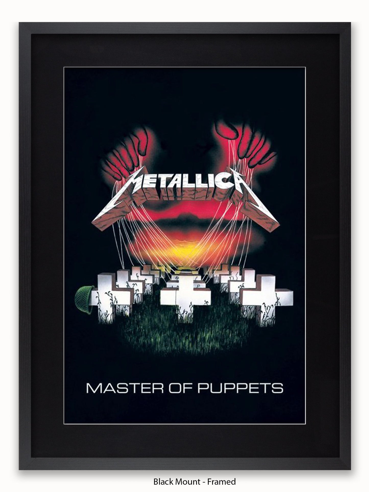 Metallica   Master Of Puppets Poster