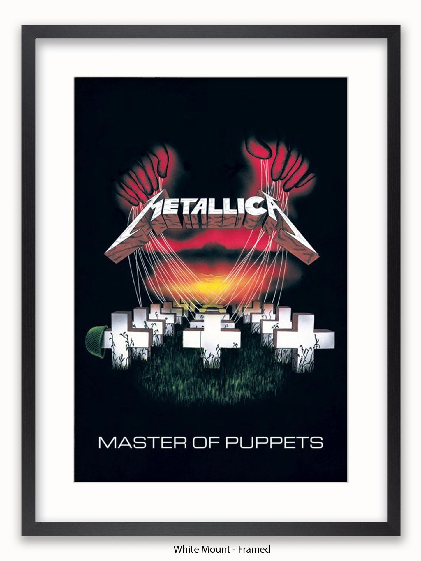 Metallica   Master Of Puppets Poster