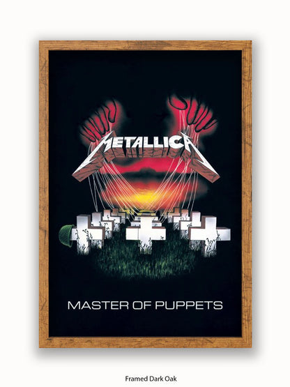 Metallica   Master Of Puppets Poster