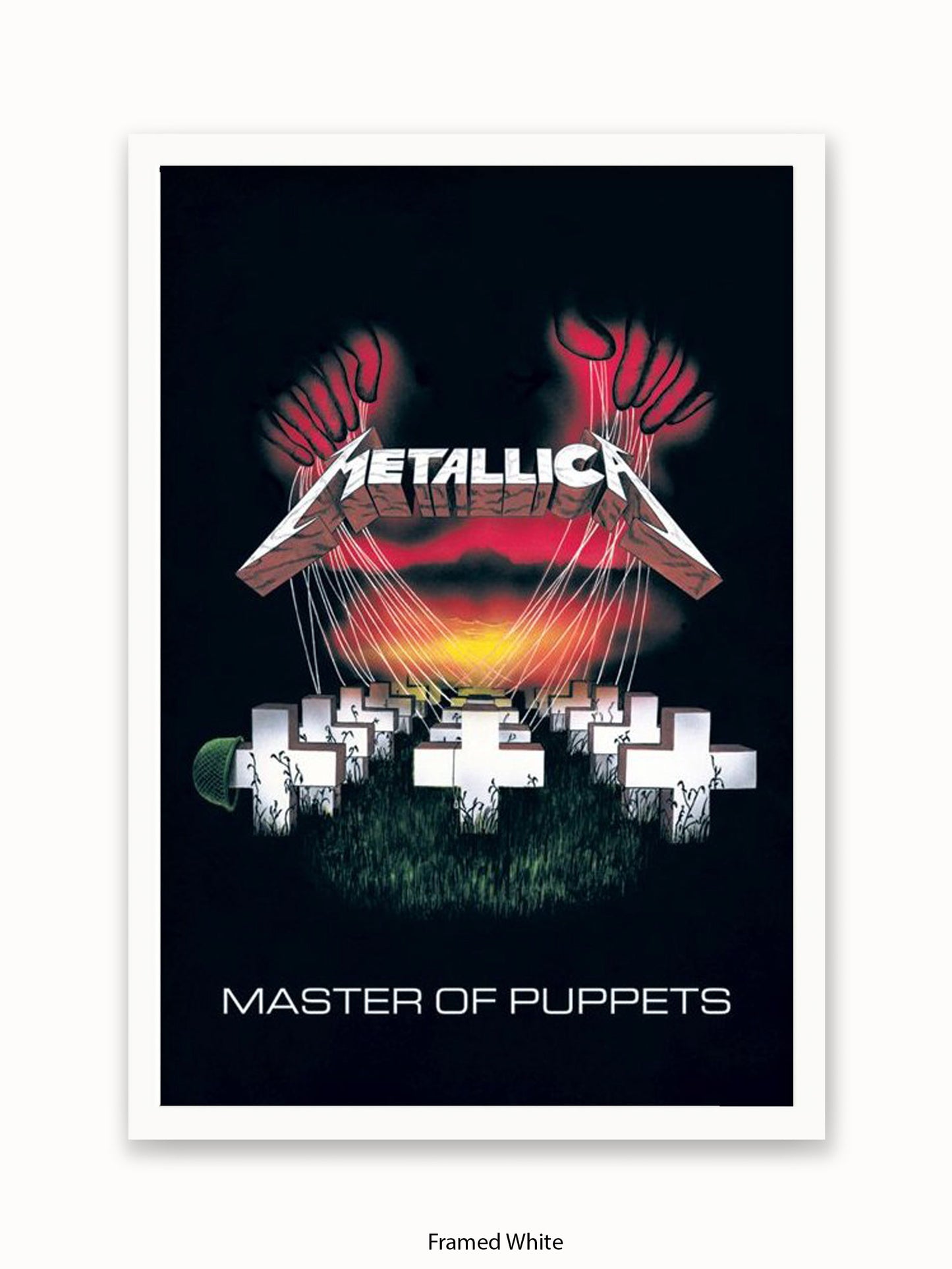 Metallica   Master Of Puppets Poster