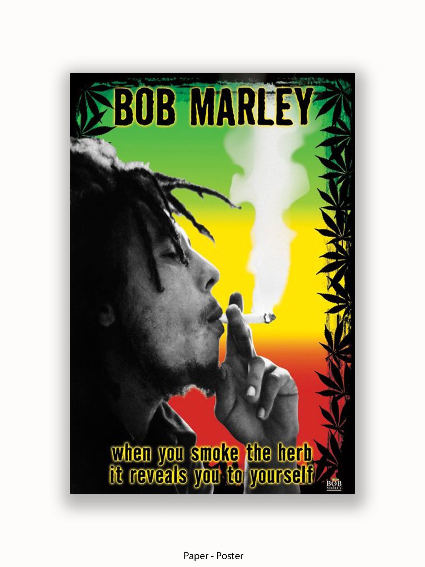 Bob Marley   Herb Poster