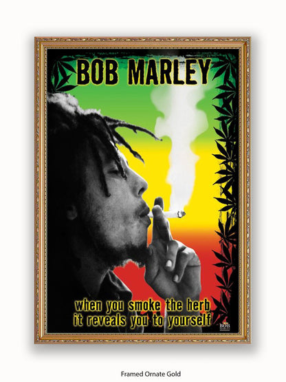 Bob Marley   Herb Poster