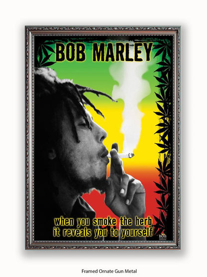 Bob Marley   Herb Poster