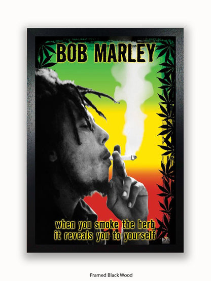 Bob Marley   Herb Poster