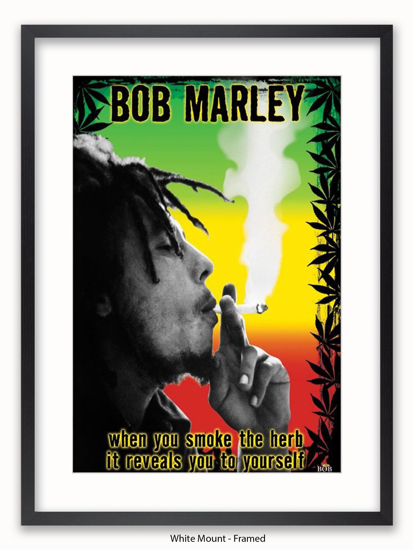 Bob Marley   Herb Poster