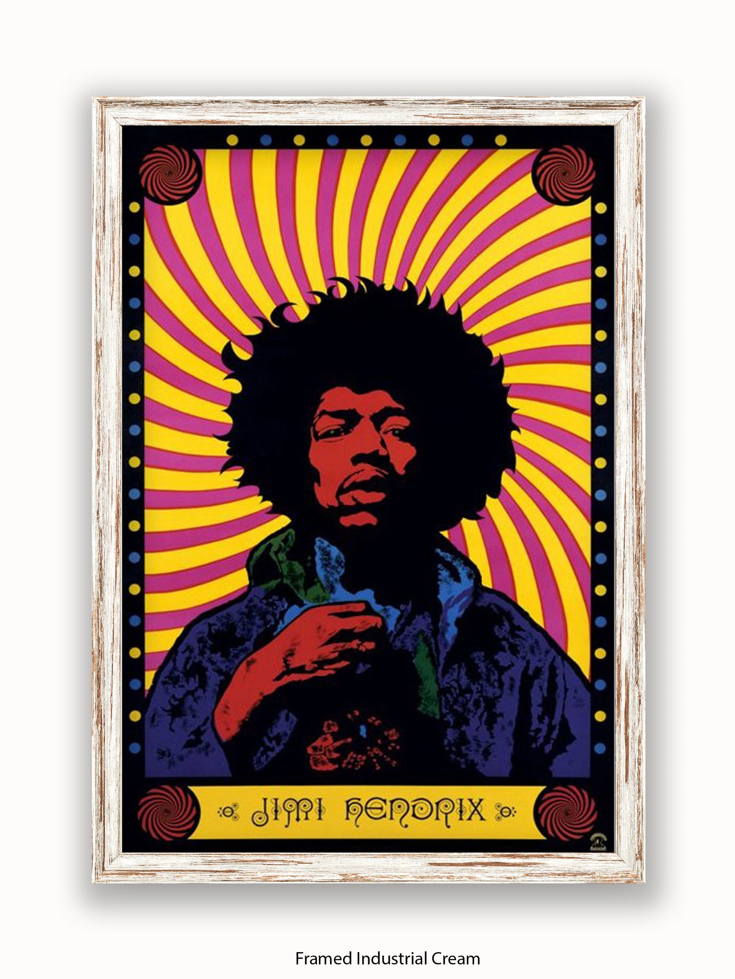 Jimi Hendrix   Psychedelic Poster