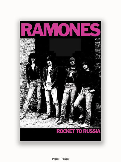 Ramones   Rocket To Russia Poster