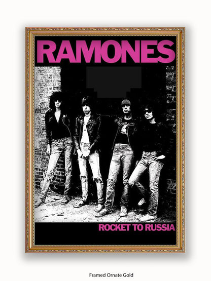 Ramones   Rocket To Russia Poster