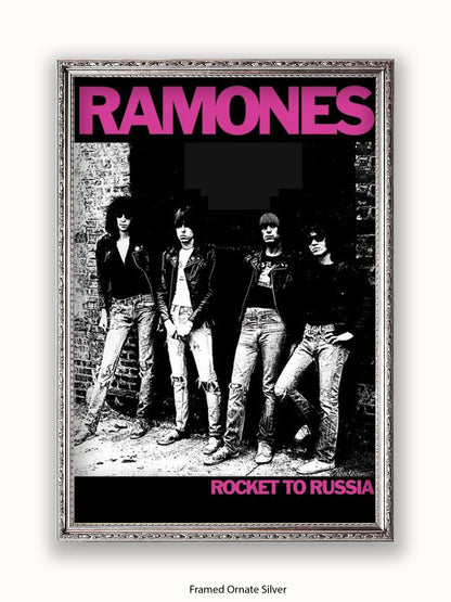 Ramones   Rocket To Russia Poster