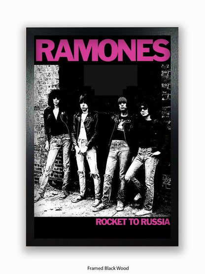 Ramones   Rocket To Russia Poster