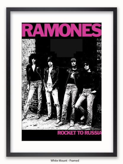 Ramones   Rocket To Russia Poster